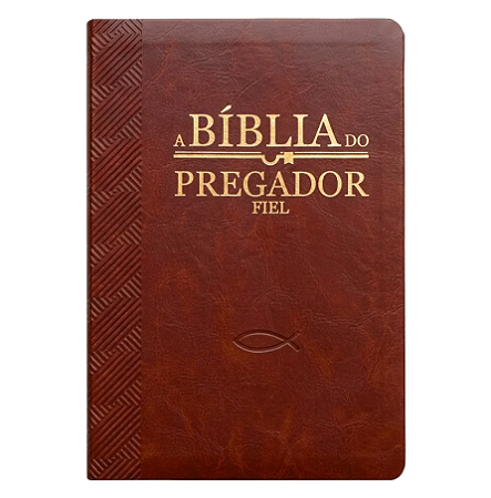 Bíblia do Pregador Fiel | Full Color | ARC | Capa Luxo Vinho