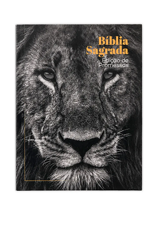 Bíblia Sagrada Masculina Brochura Leão ARC