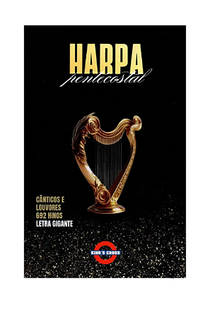 Harpa Pentecostal Letra Gigante Capa Brochura