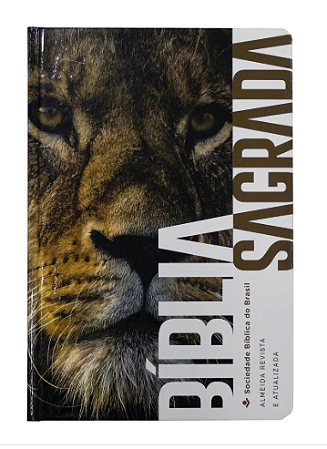 Bíblia Sagrada ARA Mulher Capa Dura Leão
