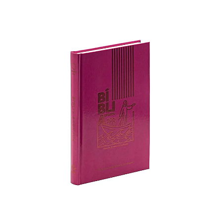 Bíblia Colors ARA, Letra Regular, Capa Dura Rosa