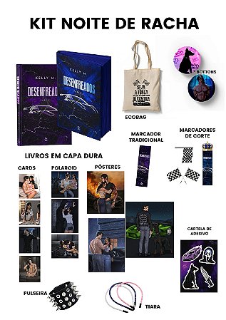 Combo de Luxo: Noite de Racha - Desenfreados (capa dura)