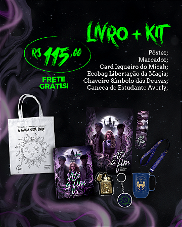 Livro + kit - Até o fim