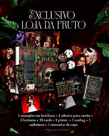 O pacto de Dalila - Kit em brochura