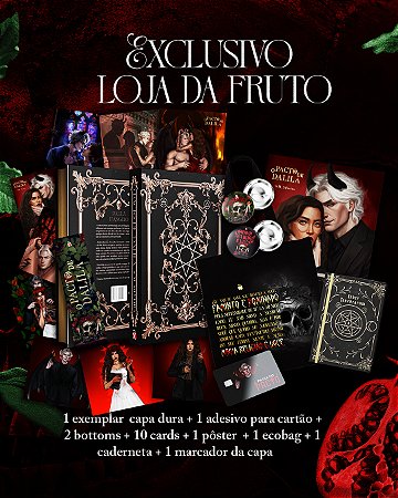 O pacto de Dalila - Kit em capa dura