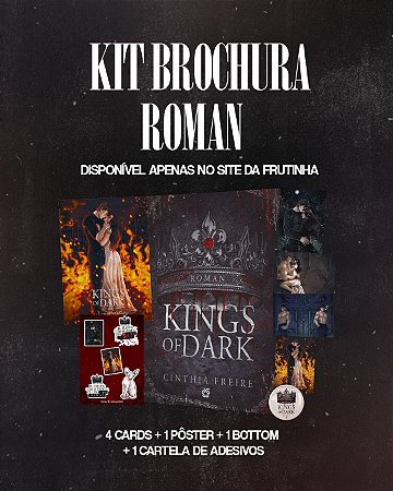 Kit - ROMAN: KINGS OF DARK: LIVRO 2 - Brochura