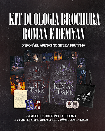 Kit Duologia KINGS OF DARK - Brochura