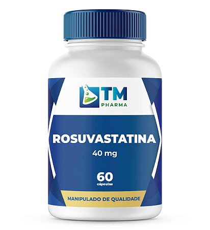 Rosuvastatina 40mg 60 Cápsulas