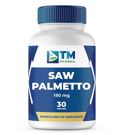 Saw Palmetto 160mg 30 Cápsulas