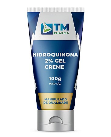 Hidroquinona 2% Clareador da Pele 100G