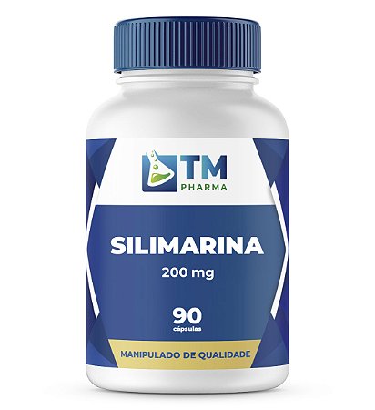 Silimarina 200mg 90 Cápsulas