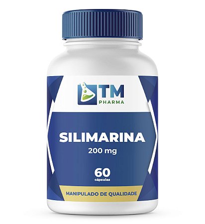 Silimarina 200mg 60 Cápsulas
