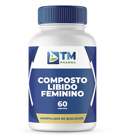 Composto Libido Feminino 60 Cápsulas