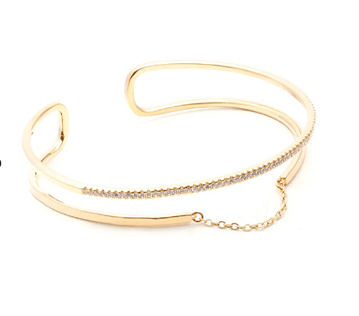 Pulseira bracelete duas voltas uma concorrente