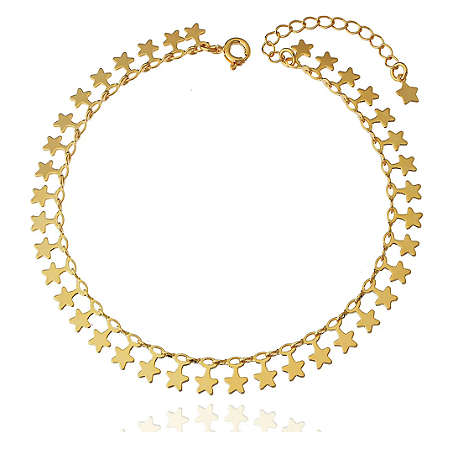 Tornozeleira estrelinhas