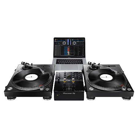 Toca Discos Pioneer PLX 500 Black Direct Drive