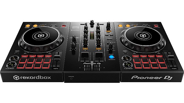 Controlador Pioneer DDJ400 com RekordBox + Fone Sennheiser