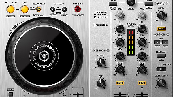 Controlador Pioneer DDJ 400 com RekordBox - Equipamentos