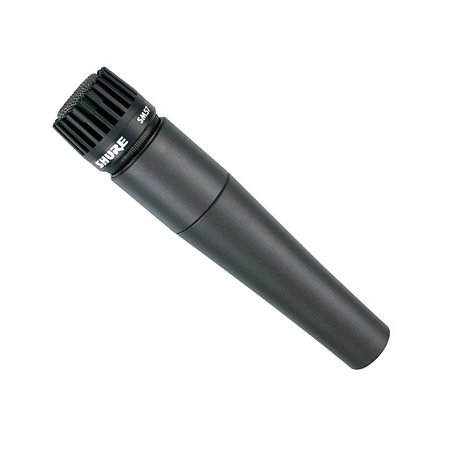 Microfone de Instrumento Dinâmico Shure SM57 Profissional