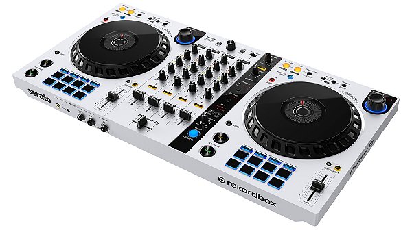 Controlador de 4 Canais Pioneer DJ DDJ-FLX6 com Serato e RekordBox White