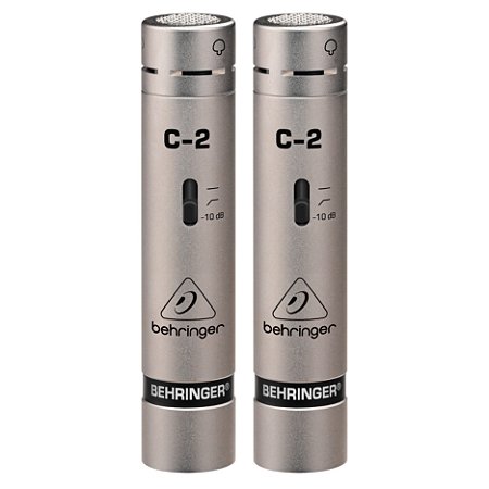 Microfone Condensador Behringer C-2 Dual Set Profissional
