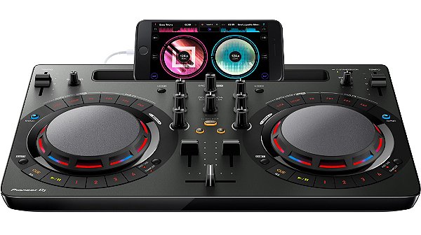 Controlador de 2 Canais Pioneer DDJ-WeGO4 para WeDJ e Controlador de 2 Canais Pioneer DDJ-WeGO4 para WeDJ e