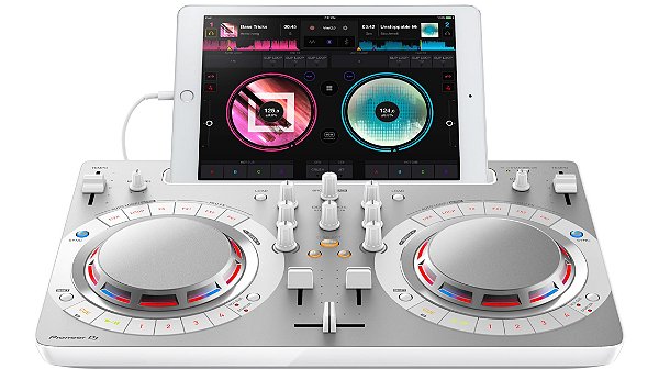 Controlador de 2 Canais Pioneer DDJ-WeGO4 para WeDJ e Controlador de 2 Canais Pioneer DDJ-WeGO4 para WeDJ e