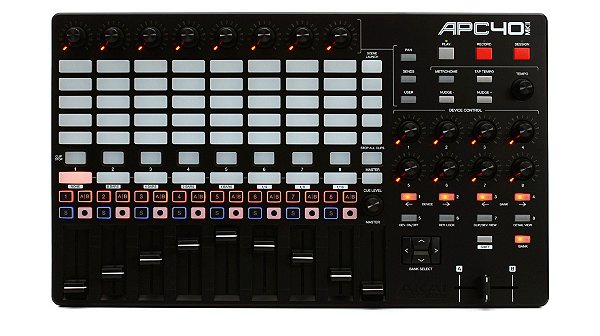 Controlador AKAI APC40 MKII para Ableton Live Profissional