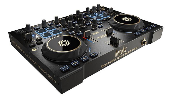 Controlador Hercules DJ Console RMX2 com Virtual DJ Black-Gold