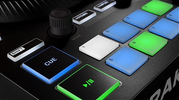 Controlador 2 Canais Native Instruments Kontrol S2 MK3 com Controlador 2 Canais Native Instruments Kontrol S2 MK3 com