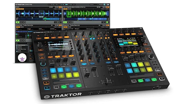DJ機材 tractor S8 Controlador de 4 Canais Native Instruments Kontrol S8 para TRAKTOR