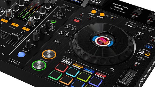 Pioneer DJ XDJ-RX3 DJコントローラー Controlador de 2 Canais Pioneer XDJ-RX3 para Serato e RekordBox