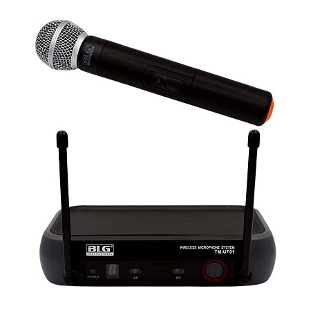 Microfone Sem Fio BLG TM-UHF01 C/1