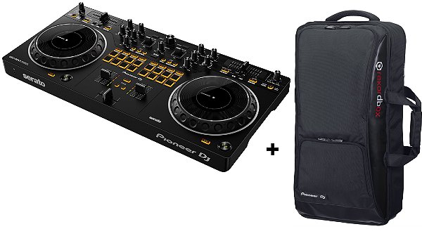 Kit Controlador Pioneer DJ DDJ-REV1 Com 2 Canais + Bag Pioneer DJ DJC SC2