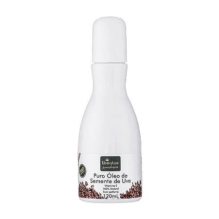 Óleo de Semente de Uva Puro 120ml – Livealoe
