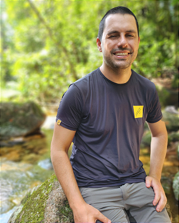 Camiseta DryFlex - Masculina Preta
