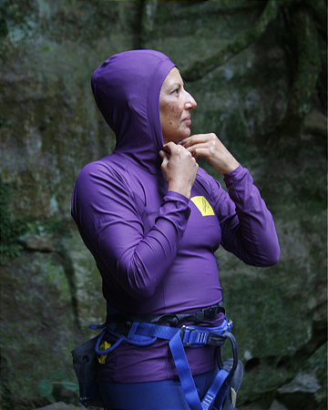 Camiseta SenderoBee Dryflex  - Feminina ROXO ESCURO