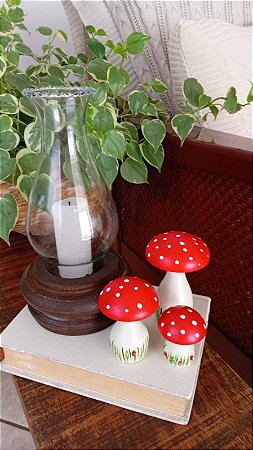 Porta Velas Vidro