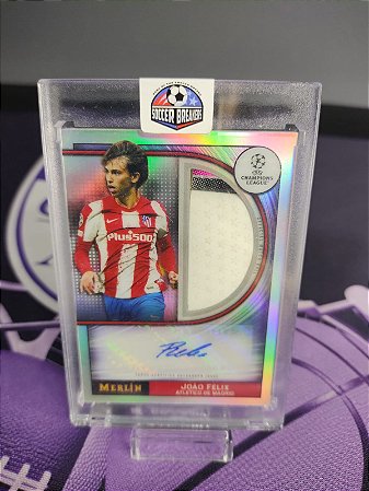 [Card Avulso] - 2021-22 Topps Merlin Chrome UCL Soccer Joao Felix Official Match Ball Patch AUTO