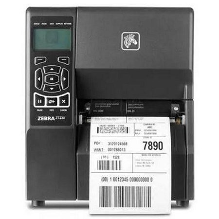 Impressora de Etiquetas Industrial Zebra ZT231 (USB/SERIAL/ETH)