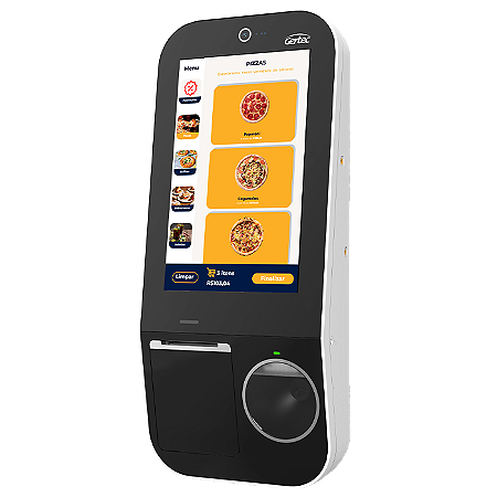 Terminal Gertec SK210 c/NFC Auto Atendimento - Smart Kiosk