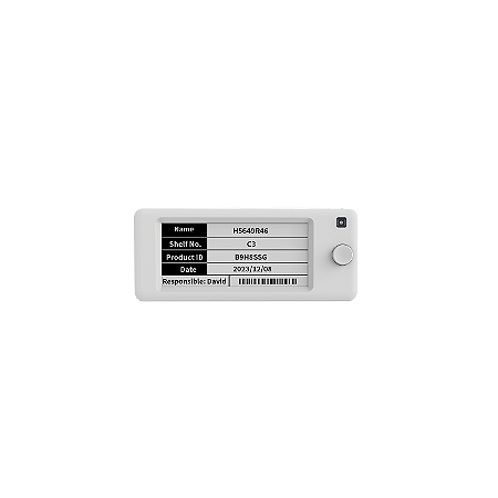 Etiqueta Eletrônica OPTICON - MOD.ESL SE-290A TAM. 2,9" POL. (C/Botão)