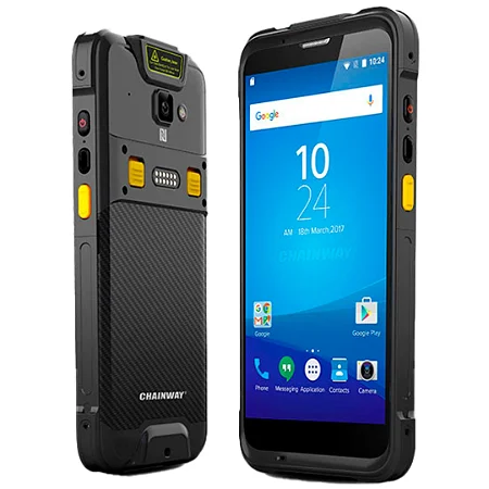 Coletor de Dados CHAINWAY C66 tela 4", 4G, Android 13 - N6803FR, Leitor 2D Honeywell, WIFI, BT (Dados e Telefonia)