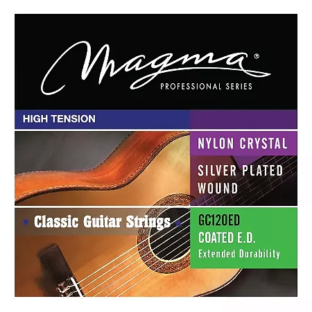 Encordoamento Violao Magma Nylon Crystal Gc120ed