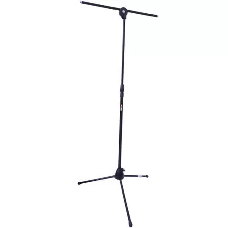 Pedestal Para Microfone Saty Smg20 Preto Modelo Girafa