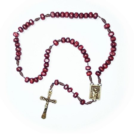 Terço Escapulário Rústico