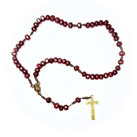 Terço Sagrado Coração de Jesus e Nossa Senhora Aparecida Simples