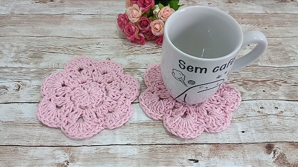 Descanso de copo ( 2 peças )