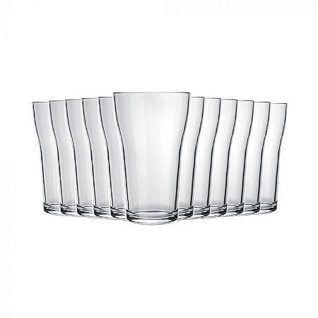 Jogo de Copos para Cerveja Boteco Choppinho Nadir 200ml 6 peças