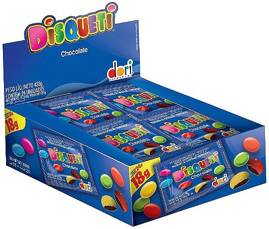 Confete Disqueti Colorido 432g Dori - Aluá festas